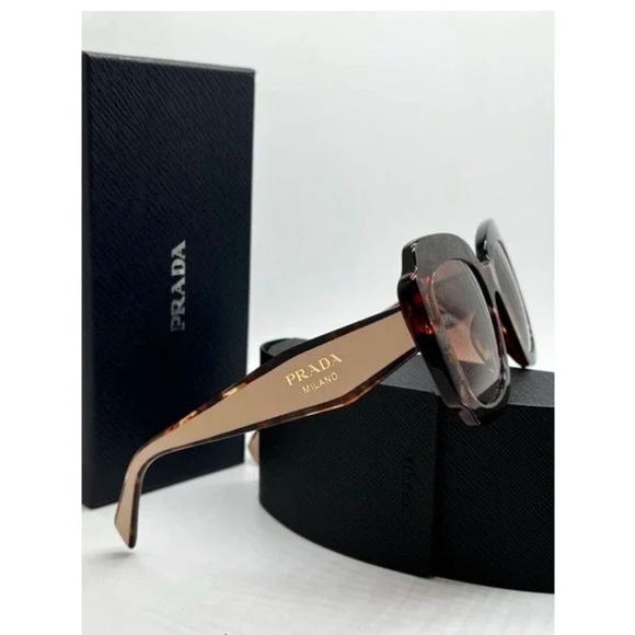 Prada Tortoise Shell Sunglasses - Picture 4 of 5